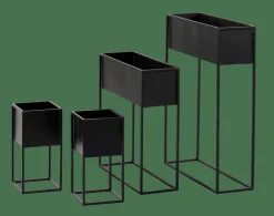 LARGO Vaso Per Piante Nero|CASA Online