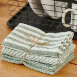 LAURENT Strofinaccio Set Di 3 Giallo|CASA Best