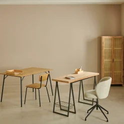 LINOLUX Scatola Portatutto Con Coperchio Beige|CASA