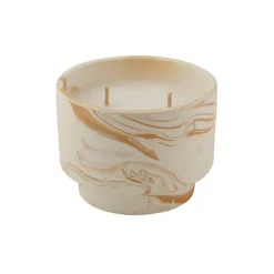 MARBLE Candele Da Esterno Bianco, Arancione|CASA Best