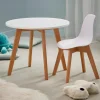 MATHIAS Sedia Per Bambini Bianco, Naturale|CASA Discount