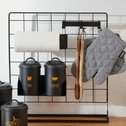 MODULAR Appendiabiti Con 3 Ganci Nero|CASA Online