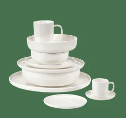 MOON Piatto Dessert Bianco|CASA Hot