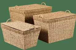 MYKONOS Baule L Naturale|CASA Clearance