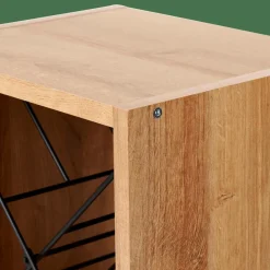 OXO Scaffale Portabott Nero, Naturale, Multicolore|CASA Hot