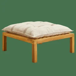 PAULETTE Tavolo & Pouf Lounge Naturale|CASA Discount