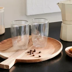 PAUSA Bicchiere 2a Parete Set Di 2 35 CL Trasparente|CASA