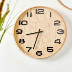 PLYWOOD Orologio Da Parete Naturale|CASA Clearance