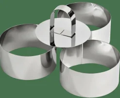 PROLINE Stampi Set Di 3 Pezzi Argentato|CASA Hot