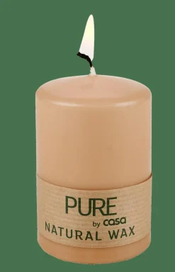 PURE Candela A Cilindro Beige|CASA Clearance