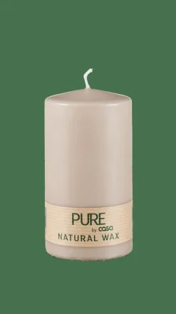 PURE Candela Cilindrica Grigio|CASA Online