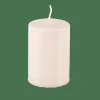 PURE Candela Cilindrica Marrone Chiaro|CASA Outlet