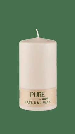PURE Candela Cilindrica Marrone Chiaro|CASA Sale
