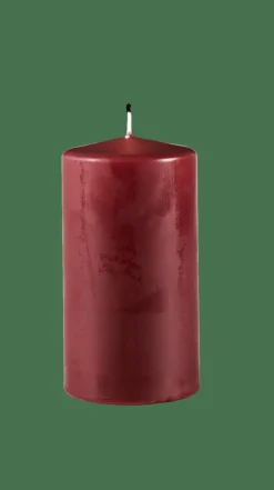 PURE Candela Cilindrica Rosso Scuro|CASA Sale
