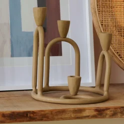 RINGS Candeliere Marrone Chiaro|CASA