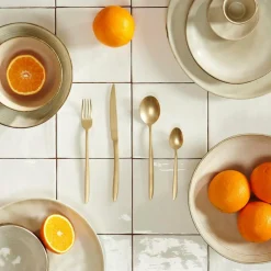 ROXANNE Posate 16 Pezzi Dorato Chiaro|CASA Clearance