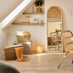 RUBBERWOOD Specchio Naturale|CASA Hot