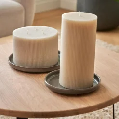 RUSTIC Candela Ondulata Beige|CASA Sale