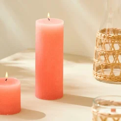 RUSTIC Candela Ondulata Bianco|CASA Online