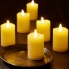 RUSTIC Candele Led Set Da 6 Avorio|CASA Hot