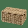 SEAGRASS Cesto Portatutto M Con Coperchio Naturale|CASA Online