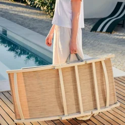 SILVES Lettino Set Di 2 Sabbia|CASA Online