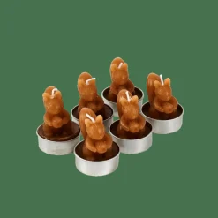 SQUIRREL Lumini Set Di 6 Marrone|CASA