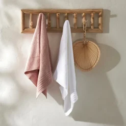 TEAK Appendiabiti Da Parete Naturale|CASA