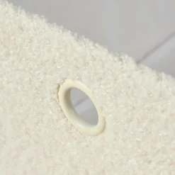 TEDDY Cesto Pieghevole Bianco Antico|CASA Sale