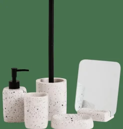 TERRAZZO Portasapone Bianco|CASA Outlet