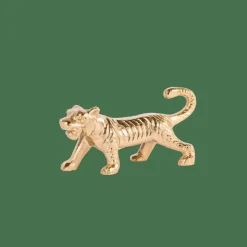TIGER Tigre Decorativa Dorato|CASA Online