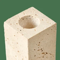 TRAVERTIN Portacandela Naturale|CASA Best