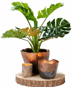 TWIST Candele Intrecciate Set Di 4 Rosso|CASA Online