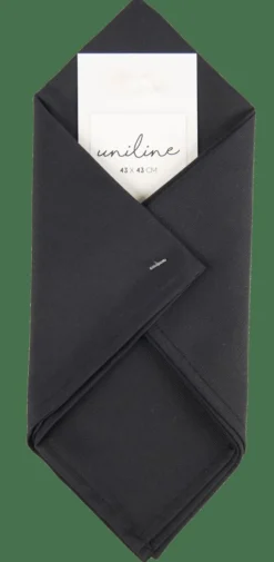 UNILINE Tovagliolo Nero|CASA Hot