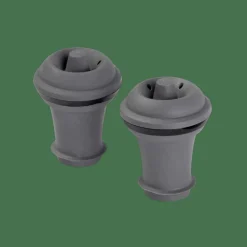VACUVIN Tappi Da Vino Set Di 2 Grigio|CASA Outlet