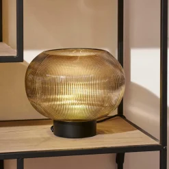 VINTO Lampada Da Tavolo Ambro Trasparente|CASA Discount