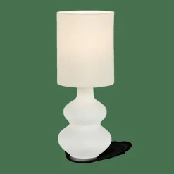WHITESTONE Lampada Tav+paralume E27 Bianco Antico|CASA Outlet
