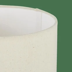 WHITESTONE Lampada Tav+paralume E27 Bianco Antico|CASA Outlet