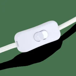 WHITESTONE Lampada Tav+paralume E27 Bianco Antico|CASA Outlet