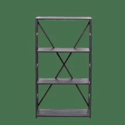 XAVIER Scaffale Da Parete Nero|CASA