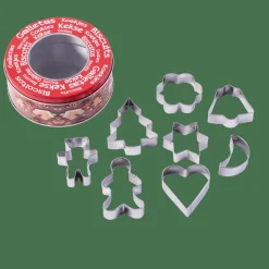 X-MAS Formine Coppaimpasto Set Di 8 Argentato|CASA Clearance