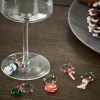 X-MAS Segnabicchieri Set Di 6 Multicolore|CASA Best