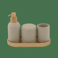YUKI Dispenser Per Sapone Naturale, Beige|CASA Clearance